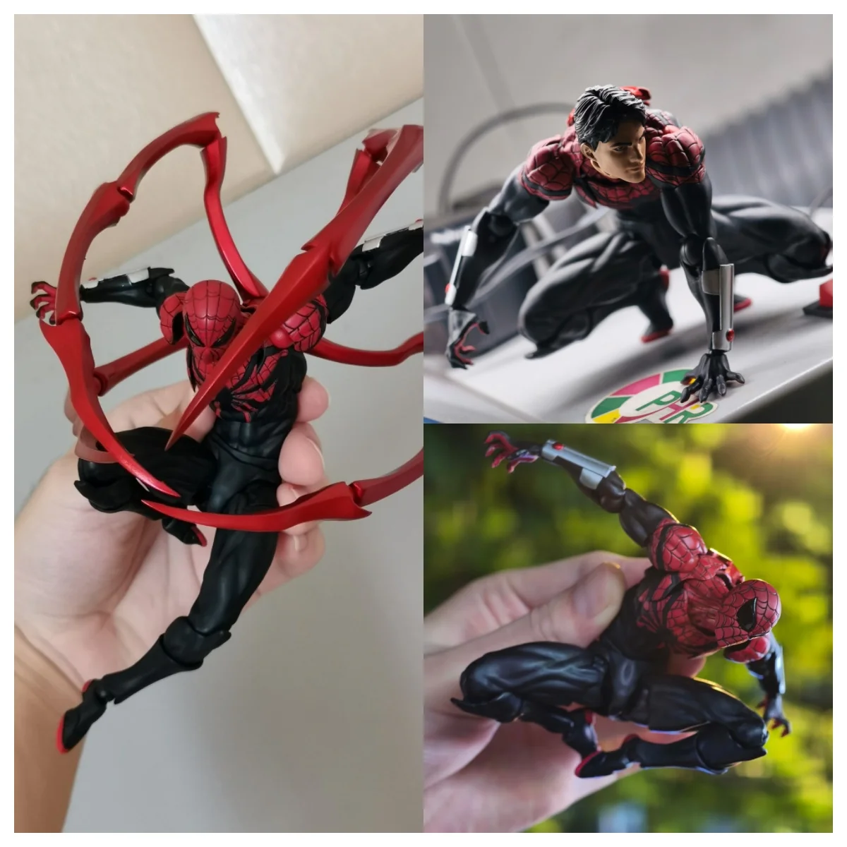 New Mess Toys Parker Spiderman Figure Mess Toys Superior Spider Man Action Figure Ct Toys Figurine Statue Model Gifts Kid Toy
New Mess Toys Parker Spiderman Figure Mess Toys Superior Spider Man Action Figure Ct Toys Figurine Statue Model Gifts Kid Toy