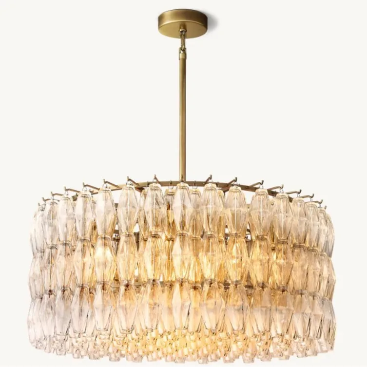 Living room chandelier, light luxury villa hotel, restaurant creativity, simple Italian glass
Living room chandelier, light luxury villa hotel, restaurant creativity, simple Italian glass