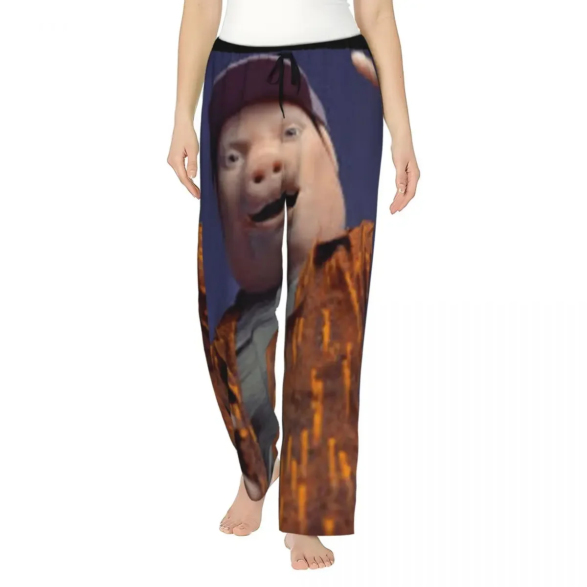 Женские пижамные брюки Custom John Pork для дома и сна с карманами
Женские пижамные брюки Custom John Pork для дома и сна с карманами