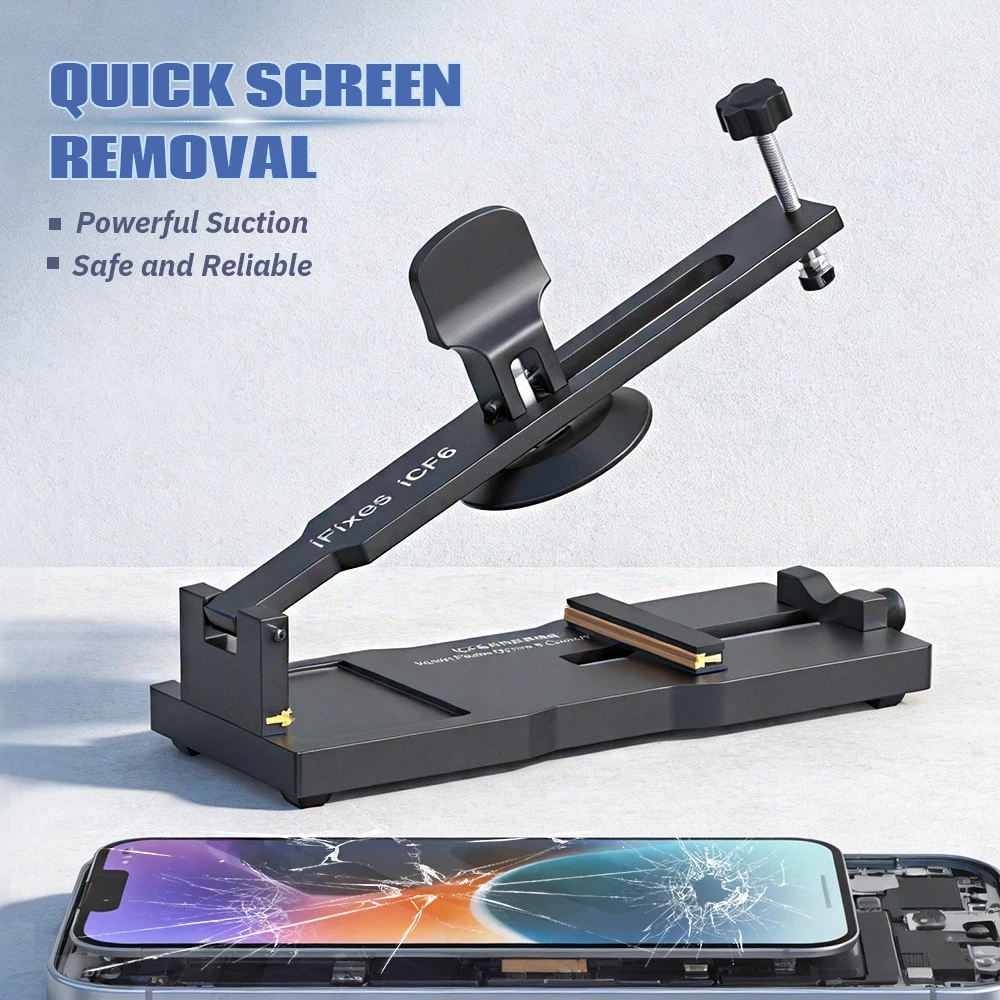 iCF6 Phone Screen Separator No Heating Screen Opener Strong Suction Cup LCD Repair Fixture for Mobile Phone Disassembly Tool
iCF6 Phone Screen Separator No Heating Screen Opener Strong Suction Cup LCD Repair Fixture for Mobile Phone Disassembly Tool