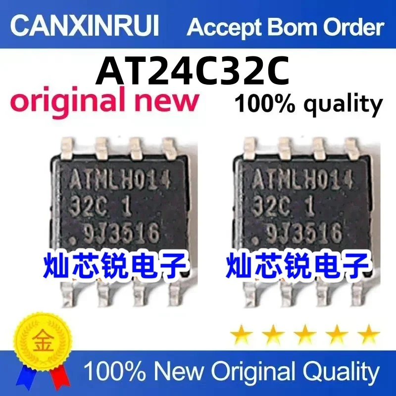 (5-100 pieces) New stock AT24C32C 32C SOP8
(5-100 pieces) New stock AT24C32C 32C SOP8