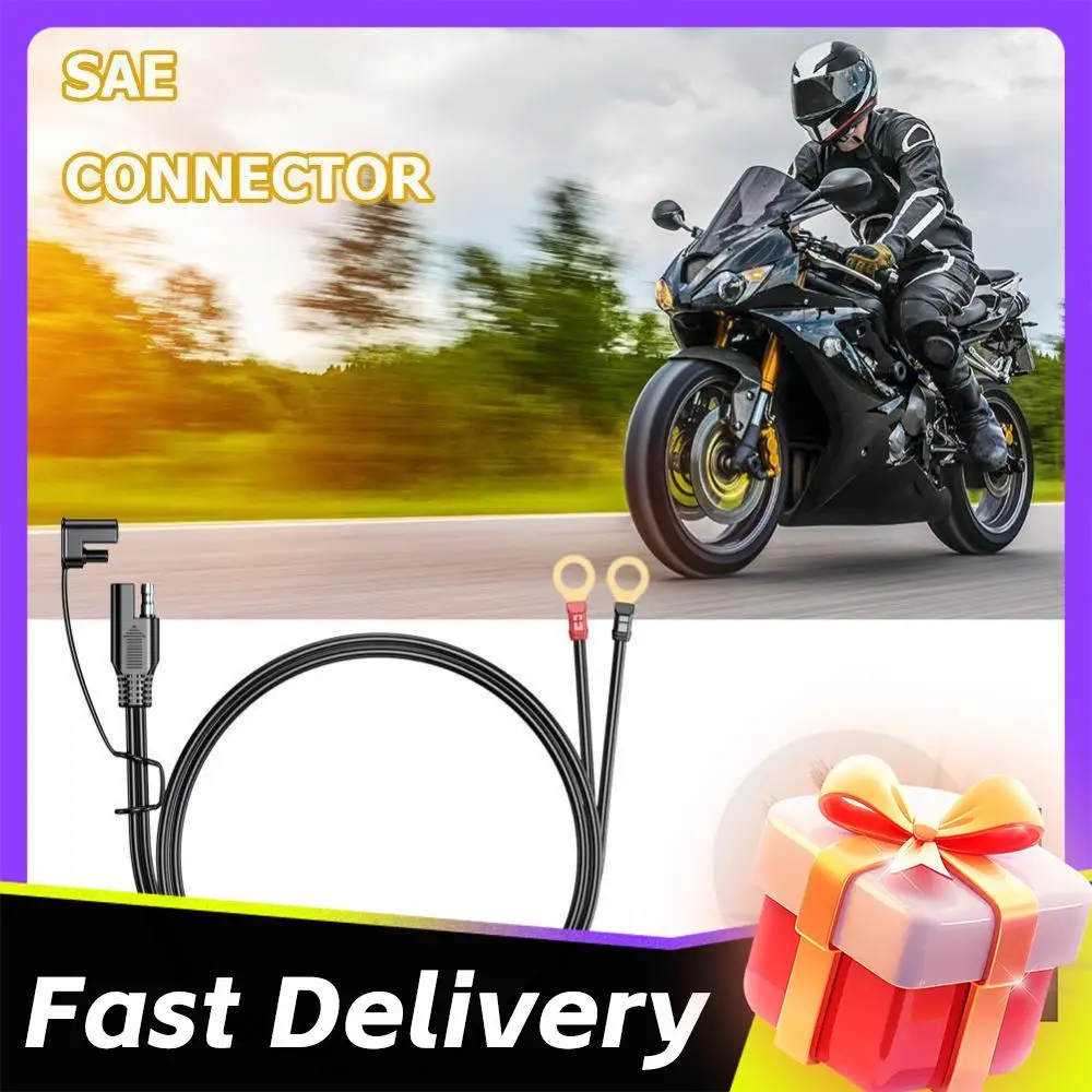 Водонепроницаемый удлинитель с 2-контактным клеммным разъемом и кольцевым клеммным соединением, 12-24В, 18AWG, влагозащищенный, для зарядного устройства автомобильного/мотоциклетного аккумулятора
Водонепроницаемый удлинитель с 2-контактным клеммным разъемом и кольцевым клеммным соединением, 12-24В, 18AWG, влагозащищенный, для зарядного устройства автомобильного/мотоциклетного аккумулятора