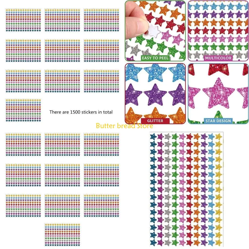 W89C 1500Pieces Child Reward Stickers Star Reward Stickers
W89C 1500Pieces Child Reward Stickers Star Reward Stickers
