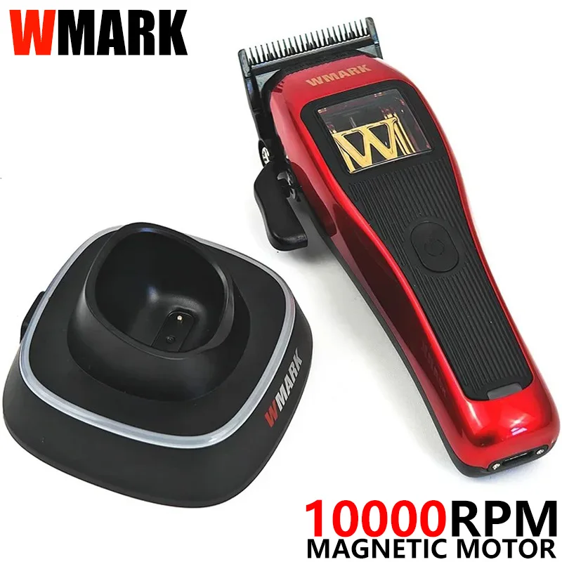 WMARK NG-X1 Профессиональная мужская машинка для стрижки волос 10000 об/мин Магнитный векторный двигатель Мощная машина для стрижки волос Парикмахерский триммер
WMARK NG-X1 Профессиональная мужская машинка для стрижки волос 10000 об/мин Магнитный векторный двигатель Мощная машина для стрижки волос Парикмахерский триммер