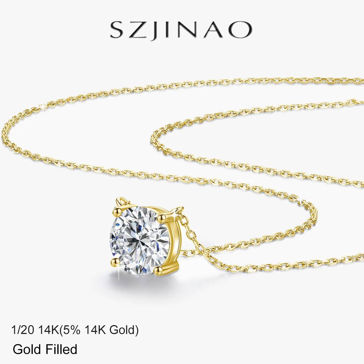 1-3 карата 14-каратное желтое золото, ожерелье с муассанитом, кулон для женщин, цвет D, VVS1, 100% подлинная классическая цепочка с бриллиантами GRA
1-3 карата 14-каратное желтое золото, ожерелье с муассанитом, кулон для женщин, цвет D, VVS1, 100% подлинная классическая цепочка с бриллиантами GRA