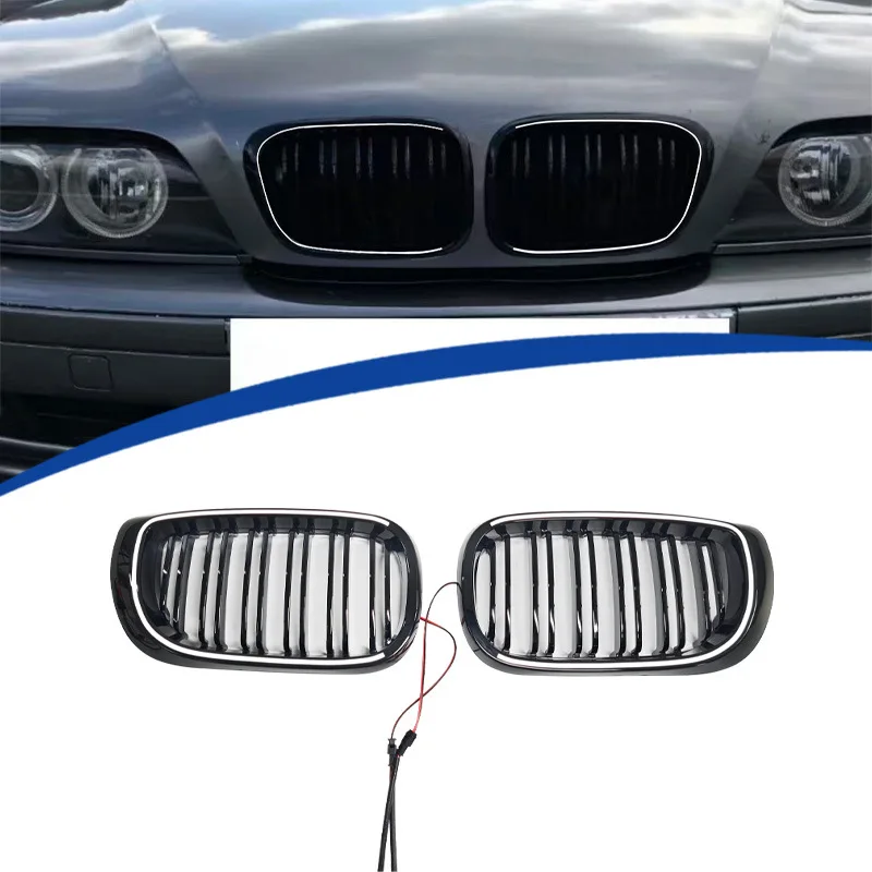 For 2002-2005 BMW 3 Series E46 Sedan Glow Double Line Grille LED Illuminated Kidney Grill ABS Clip-On Replacement Racing Grills
For 2002-2005 BMW 3 Series E46 Sedan Glow Double Line Grille LED Illuminated Kidney Grill ABS Clip-On Replacement Racing Grills
