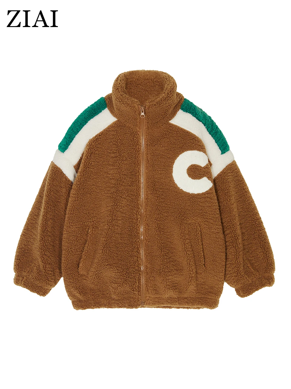 ZIAI Teddy Jacket Winter Clothing 3-16 Years Old Faux Fur Panels Contrast Quilting Fashion Loose Boys Girls Casual Coat Y2289
ZIAI Teddy Jacket Winter Clothing 3-16 Years Old Faux Fur Panels Contrast Quilting Fashion Loose Boys Girls Casual Coat Y2289