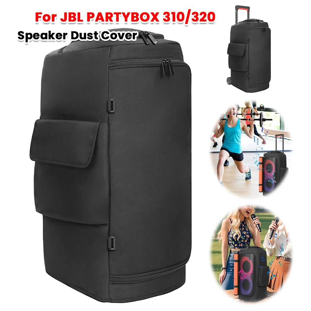 Speaker Dust Cover Zipper Closure Double-Sided Speaker Storage Bag Foldable Speaker Carry Bag for PARTYBOX 310/320 Accessory
Speaker Dust Cover Zipper Closure Double-Sided Speaker Storage Bag Foldable Speaker Carry Bag for PARTYBOX 310/320 Accessory