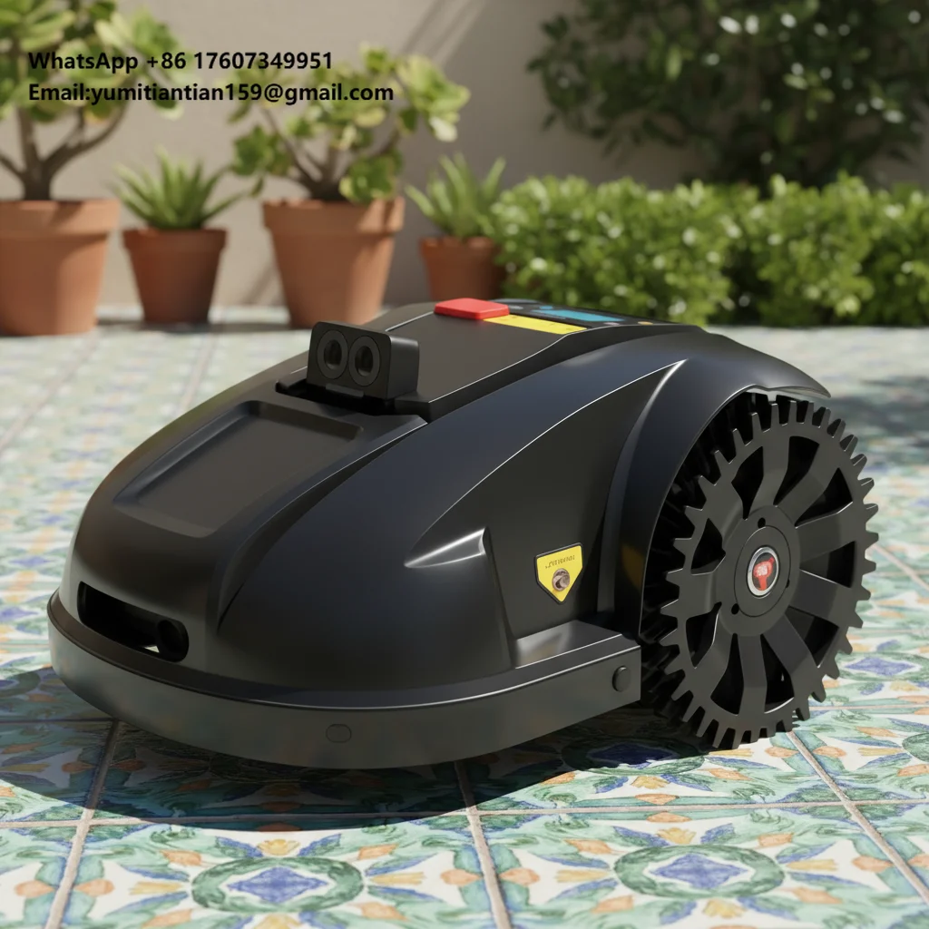 E1800T Intelligent Robotic Lawn Mower for 1800㎡ with Ultrasonic Sensors for Obstacle Avoidance
E1800T Intelligent Robotic Lawn Mower for 1800㎡ with Ultrasonic Sensors for Obstacle Avoidance