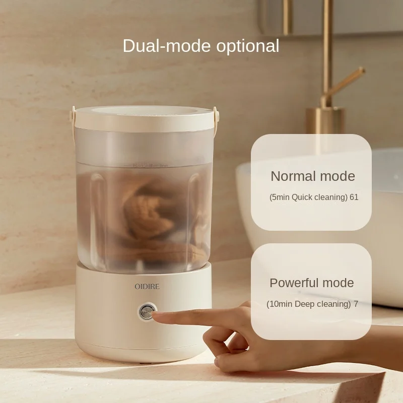 2025New Portable Mini Washing Machine for Underwear and Socks, Wireless Small Washing Machine
2025New Portable Mini Washing Machine for Underwear and Socks, Wireless Small Washing Machine