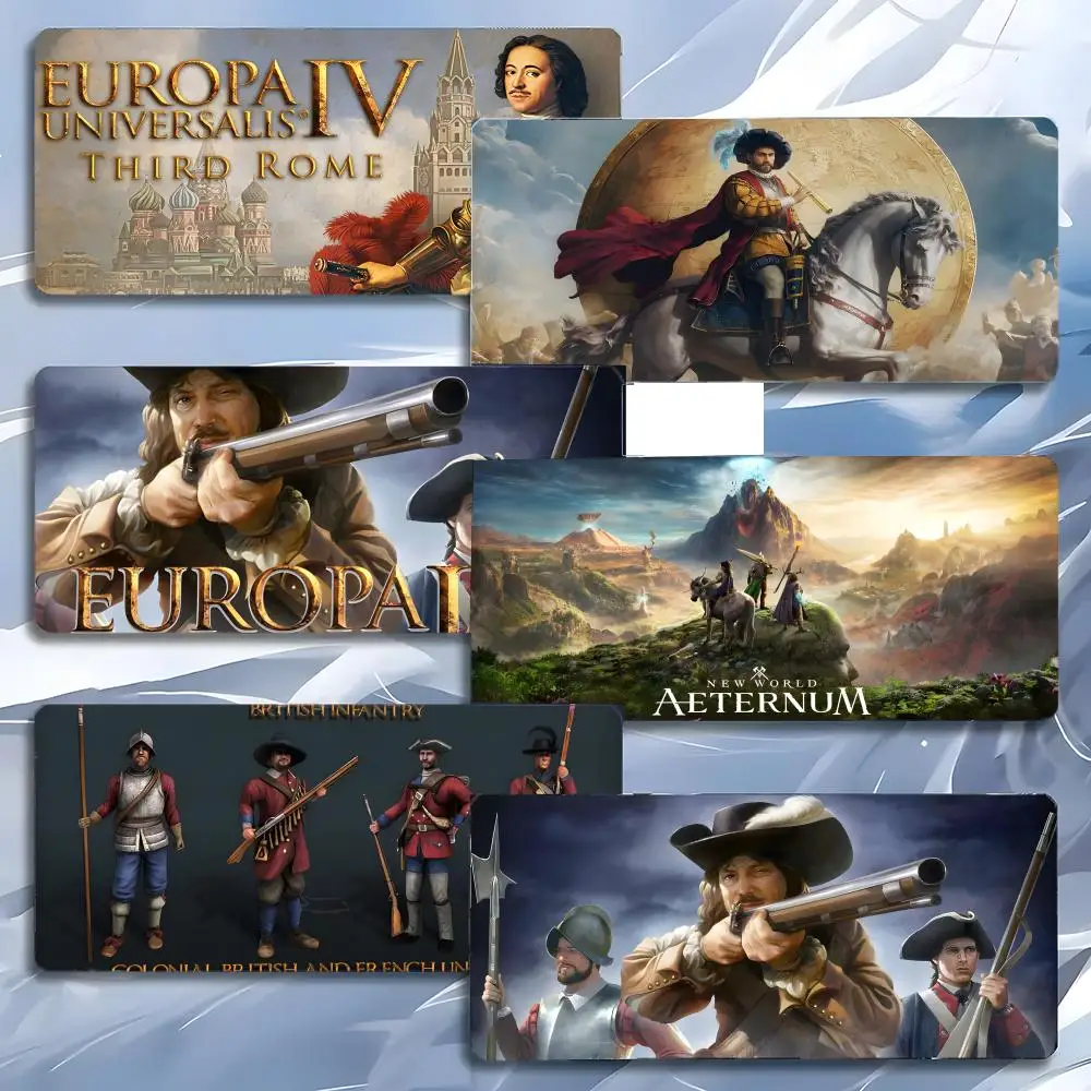 Game E-Europa Universalis Napoleon Bonaparte Mouse Pad Mousepad Large Gaming LockEdge Thickened PC Table Desk Mat
Game E-Europa Universalis Napoleon Bonaparte Mouse Pad Mousepad Large Gaming LockEdge Thickened PC Table Desk Mat