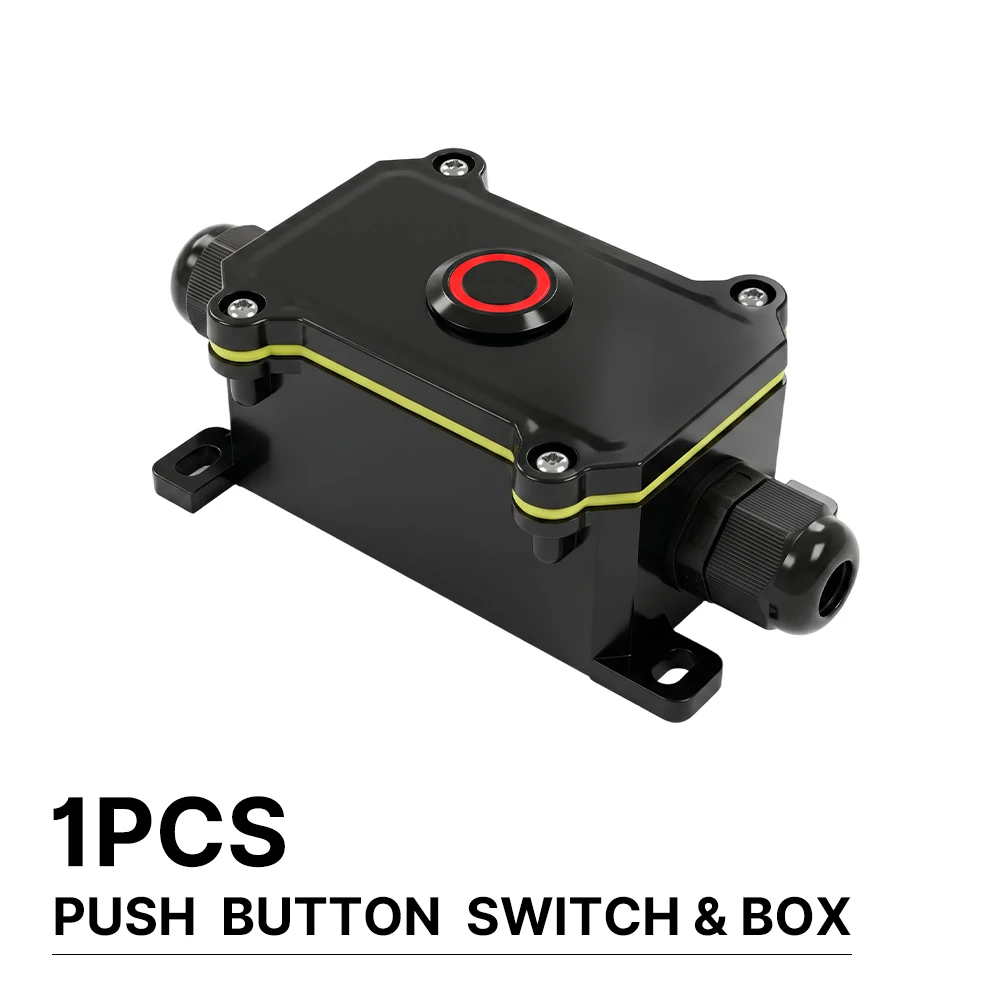 FILN Waterproof Push Button Switch Box 12V 24V 20A PA66 PG9 LED Momentary Latching Exterior Switch for RV Car Marine Light
FILN Waterproof Push Button Switch Box 12V 24V 20A PA66 PG9 LED Momentary Latching Exterior Switch for RV Car Marine Light