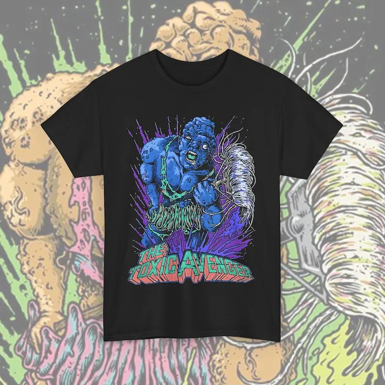 The Toxic Avenger T-shirt, Unisex Shirt, Graphic Tee, Retro Tshirt, Vintage T-shirt, Cult Classic, Horror Movie Shirt
The Toxic Avenger T-shirt, Unisex Shirt, Graphic Tee, Retro Tshirt, Vintage T-shirt, Cult Classic, Horror Movie Shirt