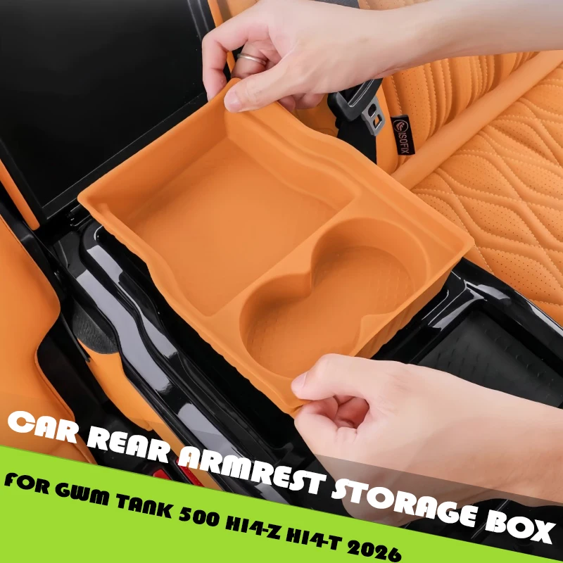 Car Rear Armrest Storage Box Fit for GWM Tank 500 Hi4-Z Hi4-T 2026 Modified Car Rear Seats Silicone Storage Box Upgrade Parts
Car Rear Armrest Storage Box Fit for GWM Tank 500 Hi4-Z Hi4-T 2026 Modified Car Rear Seats Silicone Storage Box Upgrade Parts