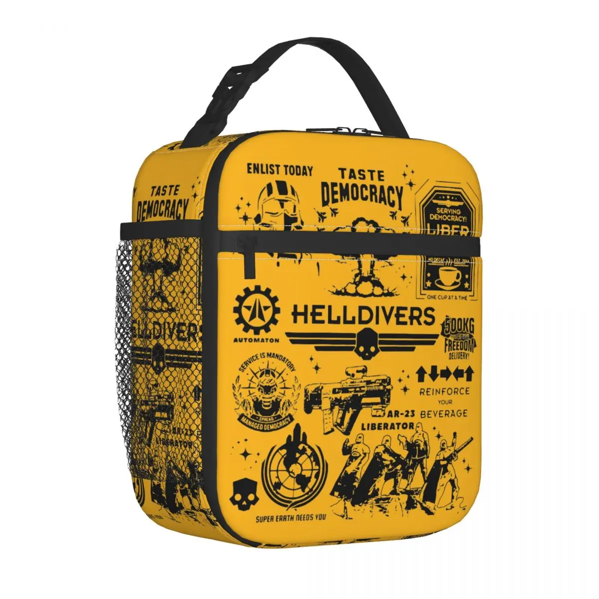 Полностью изолированная сумка для ланча hellcyers, портативная многоразовая Термосумка, тоут, Ланч-бокс, дорожные сумки для хранения еды в колледже
Полностью изолированная сумка для ланча hellcyers, портативная многоразовая Термосумка, тоут, Ланч-бокс, дорожные сумки для хранения еды в колледже
