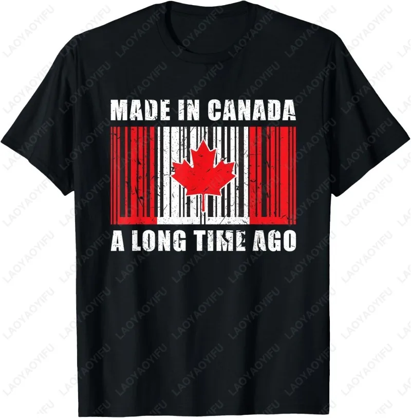 Футболка с рисунком A Long Time Ago Canadian Made in Canada, забавная мужская и женская футболка с принтом, ретро-трендовая крутая уличная футболка Camisetas
Футболка с рисунком A Long Time Ago Canadian Made in Canada, забавная мужская и женская футболка с принтом, ретро-трендовая крутая уличная футболка Camisetas