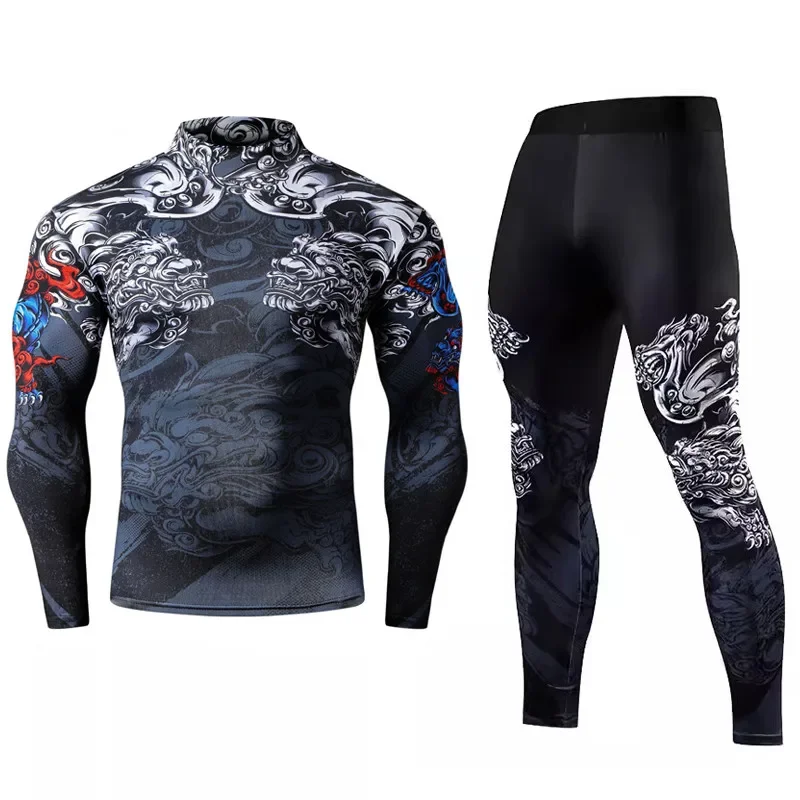 Men Long Sleeve Tracksuits GYM Fitness Tee + Leggings Men's Sport Running Set Yoga Skiing Basketball Football Clothes Suit A859
Men Long Sleeve Tracksuits GYM Fitness Tee + Leggings Men's Sport Running Set Yoga Skiing Basketball Football Clothes Suit A859