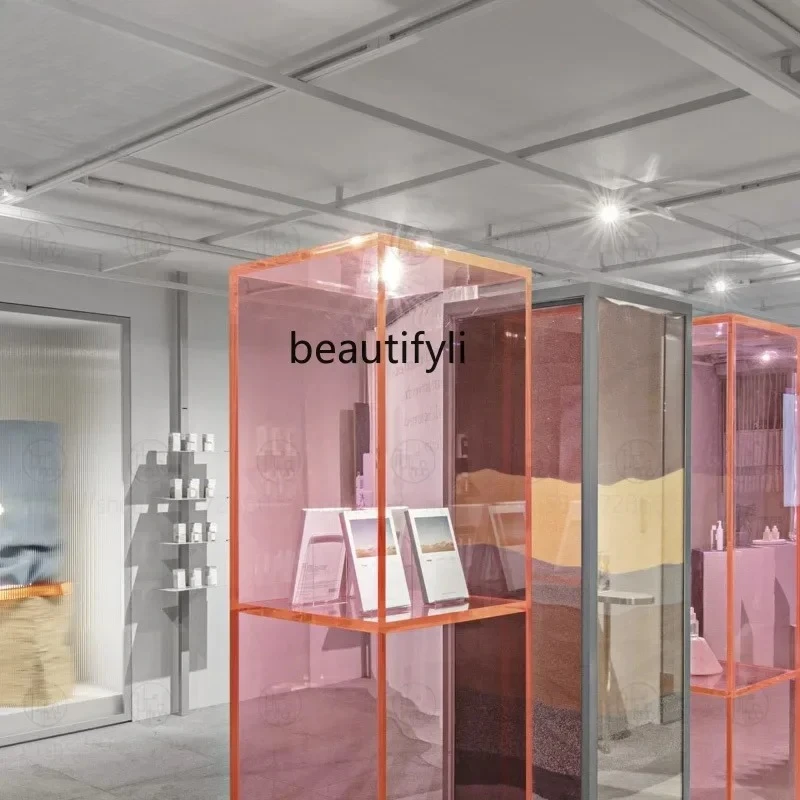 Acrylic Display Stand High Transparency Multi-layer Display Storage Shelf Clothing Store Display Cabinet
Acrylic Display Stand High Transparency Multi-layer Display Storage Shelf Clothing Store Display Cabinet