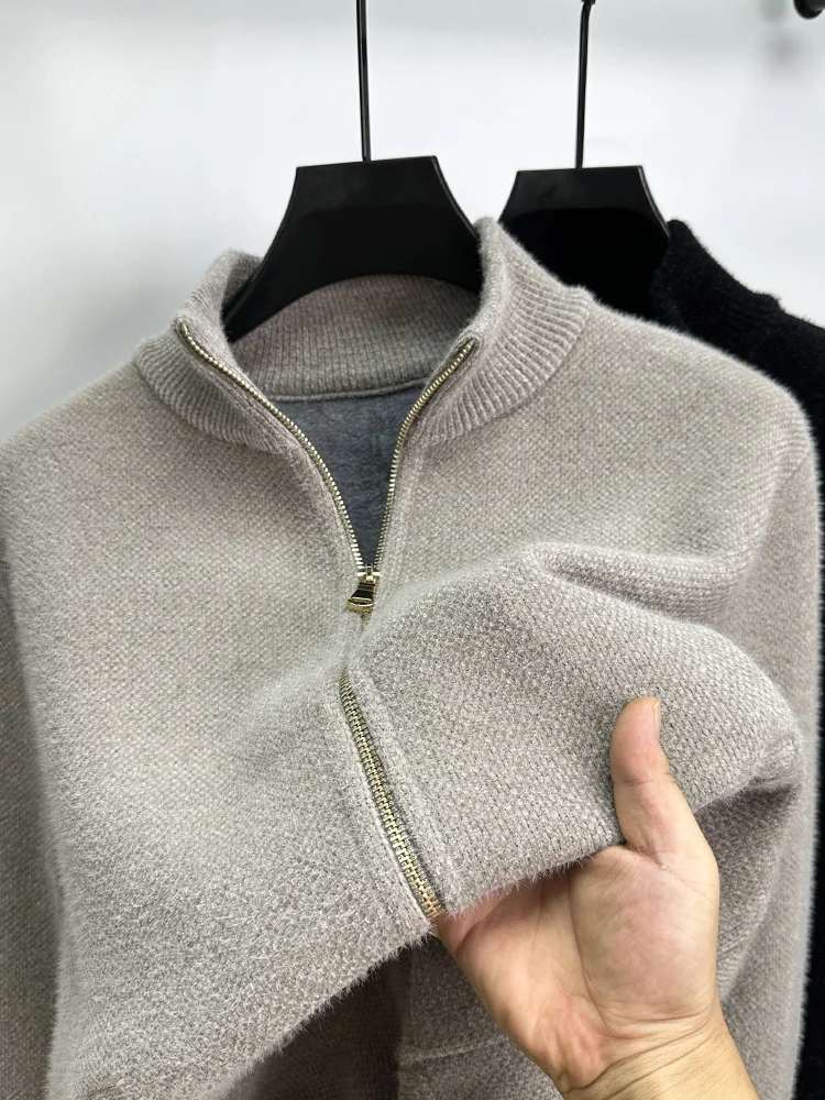 Men's Faion Thiened Fce Lined Zipper Knitted Cardigan Sweater Autumn Winter Busin Casual Slim Fit Polyester Nylon
Men's Faion Thiened Fce Lined Zipper Knitted Cardigan Sweater Autumn Winter Busin Casual Slim Fit Polyester Nylon