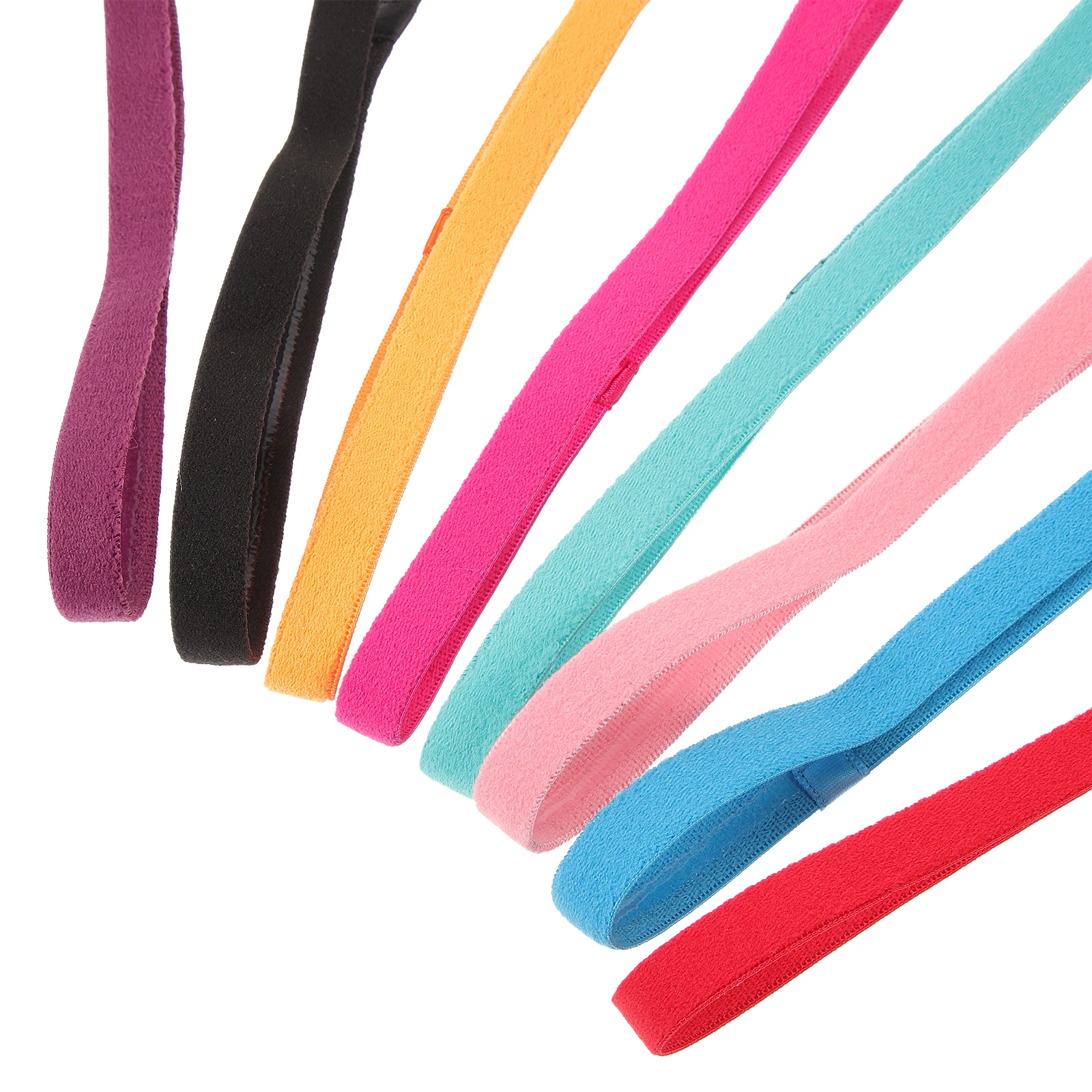 8pcs Anti-slip Headbands Elastic Hairbands for Men Women Light Weight Sweat-proof Non-skid Band Fitness Exercise Sport
8pcs Anti-slip Headbands Elastic Hairbands for Men Women Light Weight Sweat-proof Non-skid Band Fitness Exercise Sport