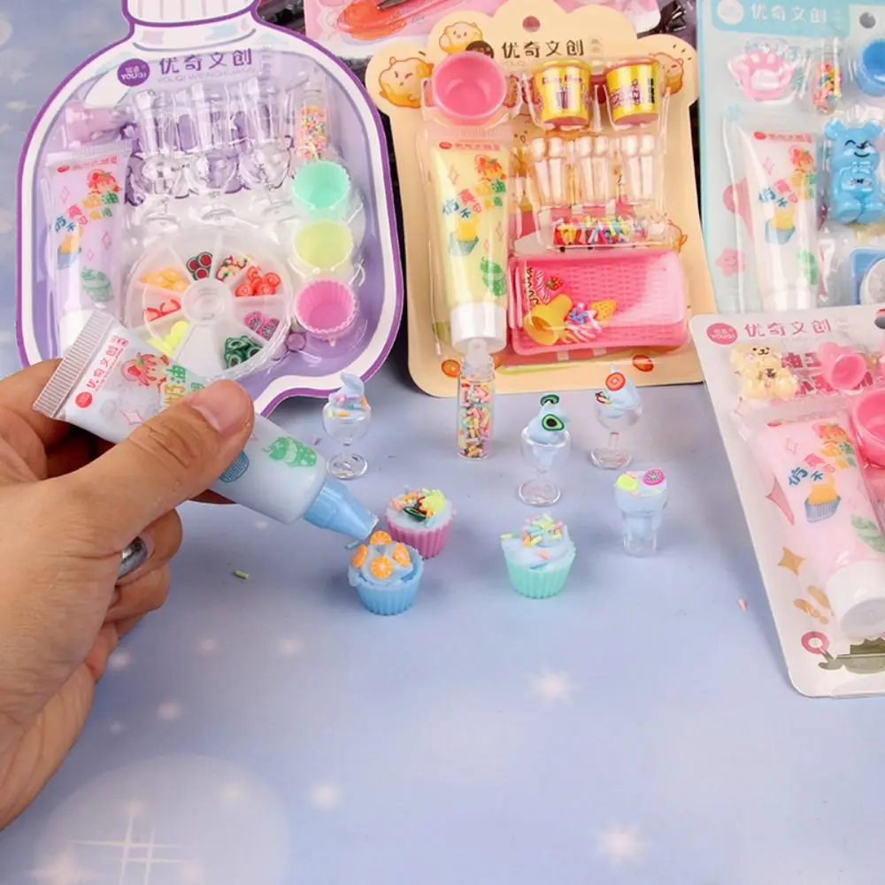 New Colorful Homemade Hairpin Cream Glue Set Resin Cute DIY Hair Clip Educational Handmade DIY Supplies Kids
New Colorful Homemade Hairpin Cream Glue Set Resin Cute DIY Hair Clip Educational Handmade DIY Supplies Kids
