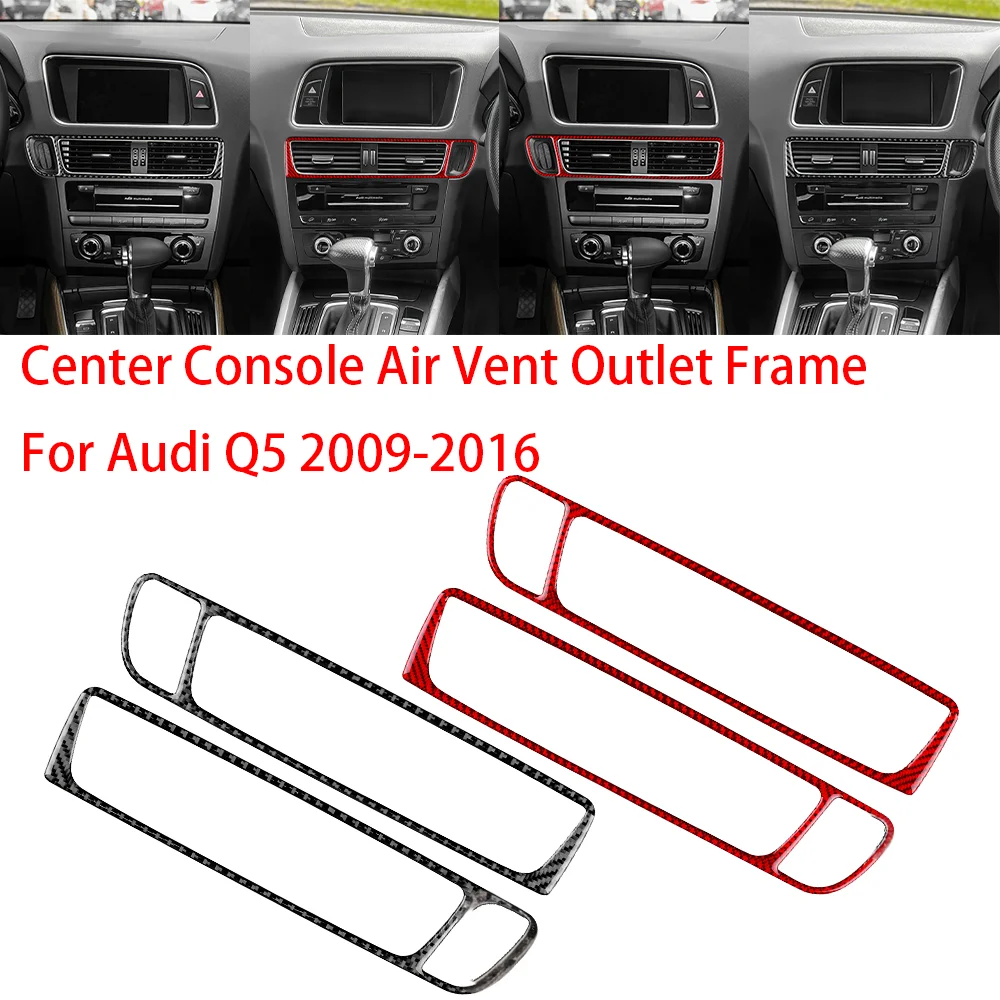 Car Styling Center Console Air Outlet Vent Frame Cover Sticker Trim Carbon Fiber For Audi Q5 2009-2016 Interior Decxoration Part
Car Styling Center Console Air Outlet Vent Frame Cover Sticker Trim Carbon Fiber For Audi Q5 2009-2016 Interior Decxoration Part