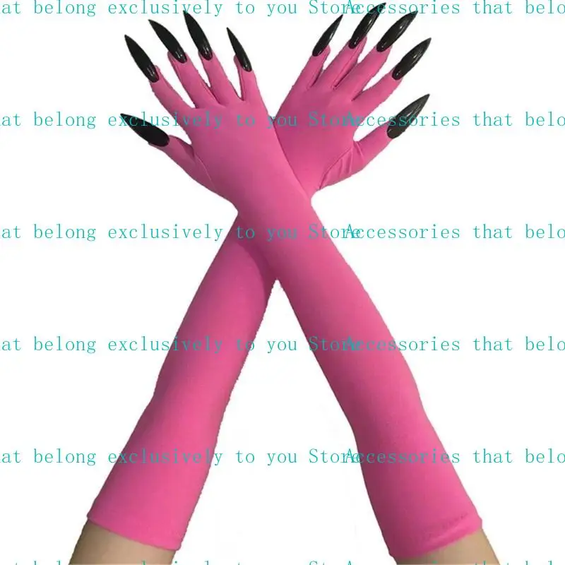 31BB 1pair Elastic Fabric Gloves Unisex Halloween Mittens Halloween Witch Gloves Long Nails for Thrilling Effect
31BB 1pair Elastic Fabric Gloves Unisex Halloween Mittens Halloween Witch Gloves Long Nails for Thrilling Effect