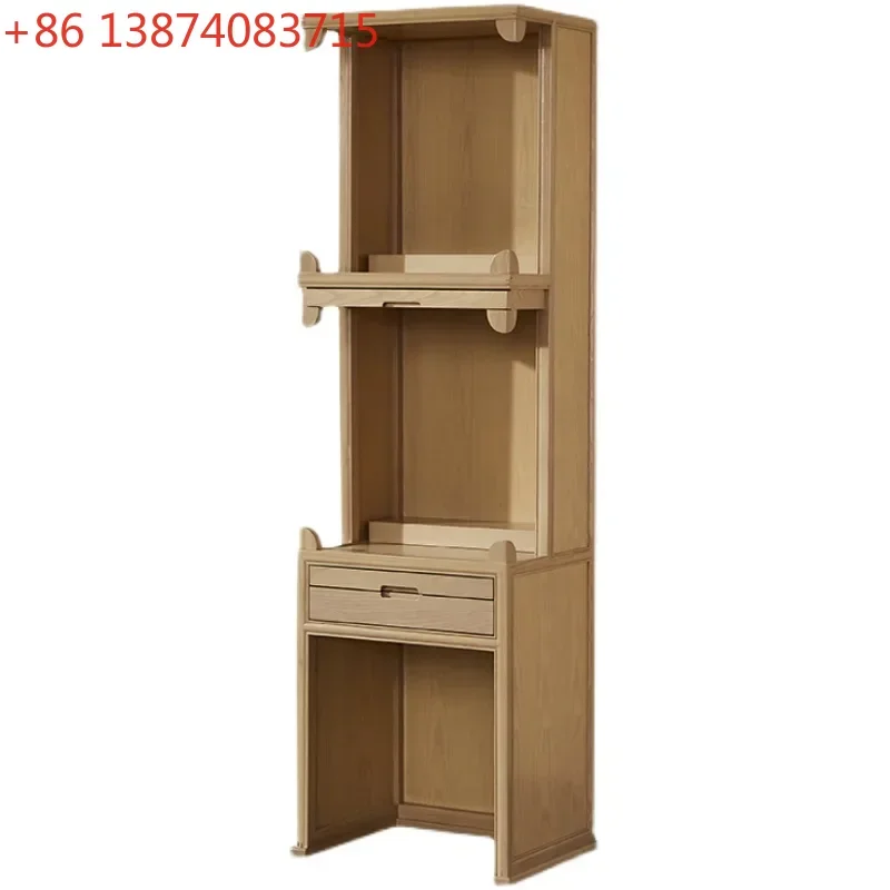 Solid Wood Buddha Shrine God of Wealth Shrine Clothes Closet Landlord Altar Cabinet
Solid Wood Buddha Shrine God of Wealth Shrine Clothes Closet Landlord Altar Cabinet