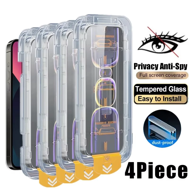 4PCS Easy Installation Anti Spy Screen Protectors For Poco M6 Pro 4G M5s M4 M3 M2 X6 Pro 5G X5 X4 X3 NFC F6 Pro F5 F3 C65 Glass
4PCS Easy Installation Anti Spy Screen Protectors For Poco M6 Pro 4G M5s M4 M3 M2 X6 Pro 5G X5 X4 X3 NFC F6 Pro F5 F3 C65 Glass