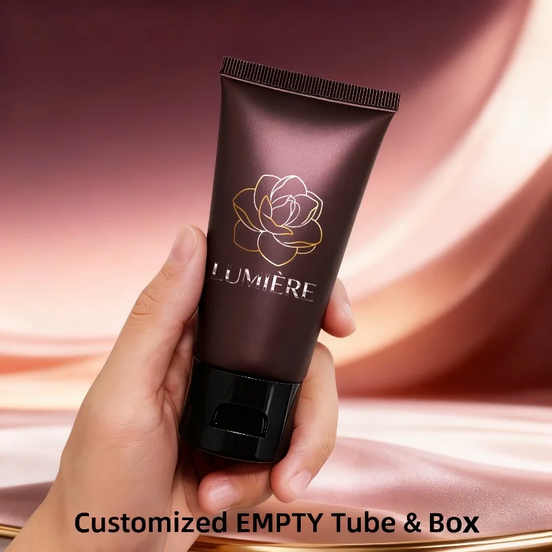 【Logo Custom】50Pcs Customized 50ml Tricolor Lid Brown Frosted Tube Empty Tube Small Batch Minimum Order Custom Factory
【Logo Custom】50Pcs Customized 50ml Tricolor Lid Brown Frosted Tube Empty Tube Small Batch Minimum Order Custom Factory