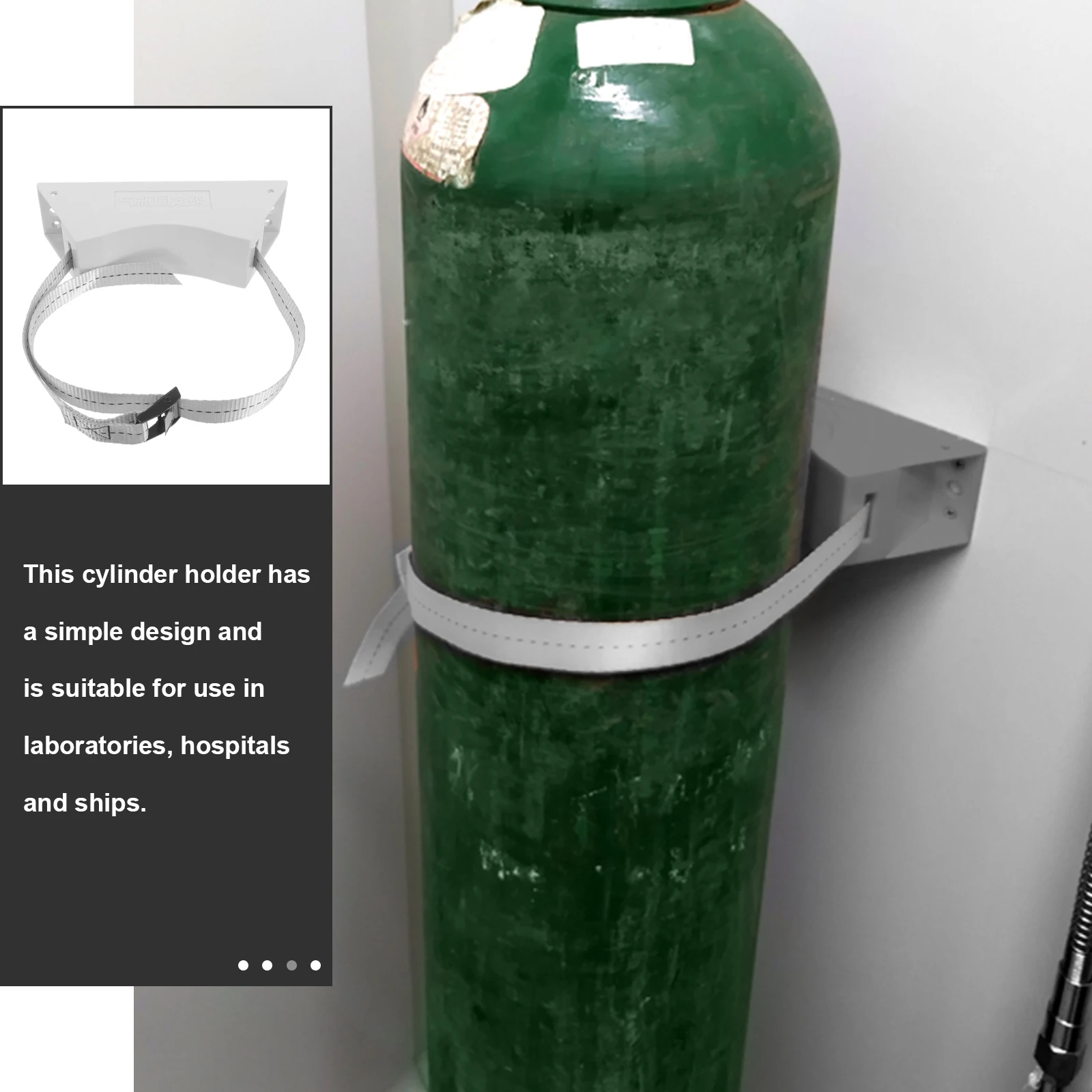 Adjustable 40L Gas Cylinder Bracket Sturdy Wall Mounted Propane Tank Holder Support Stand for Oxygen Bottle Lab Use
Adjustable 40L Gas Cylinder Bracket Sturdy Wall Mounted Propane Tank Holder Support Stand for Oxygen Bottle Lab Use