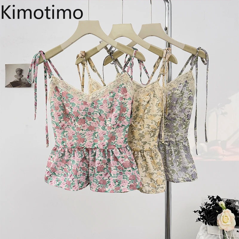 Kimotimo Spicy Girl топ на бретелях с цветочным принтом, кружевной лоскутный жилет без рукавов, летний милый облегающий жилет с открытой спиной, Ropa De Mujer
Kimotimo Spicy Girl топ на бретелях с цветочным принтом, кружевной лоскутный жилет без рукавов, летний милый облегающий жилет с открытой спиной, Ropa De Mujer