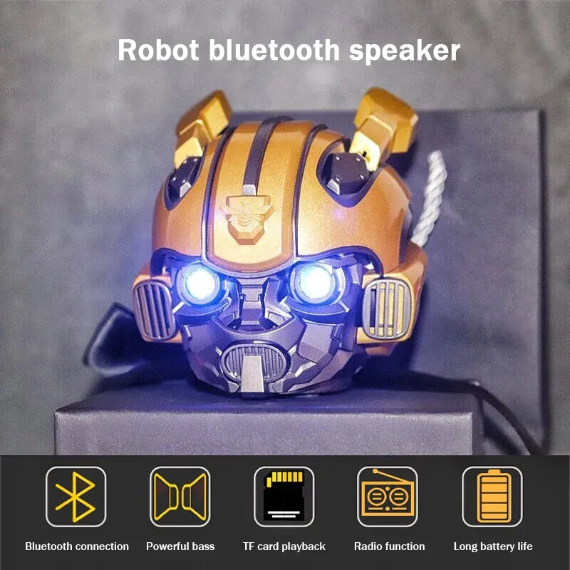 New Creative Cartoon Helmet Mini Outdoor Heavy Low Audio Desk Speakers Wireless Blue tooth 5.0 Speaker With Fm Radio Usb Mp3 TF
New Creative Cartoon Helmet Mini Outdoor Heavy Low Audio Desk Speakers Wireless Blue tooth 5.0 Speaker With Fm Radio Usb Mp3 TF