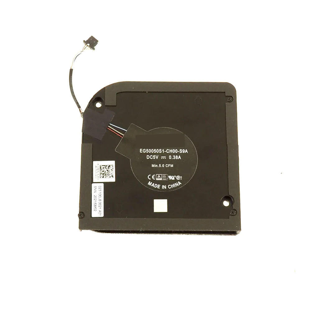 Laptop CPU Fan For DELL For Latitude 5520 For Precision 3560 0DXJNV DXJNV EG50050S1-CH00-S9A 023.100LB.0021 DC5V 0.38A
Laptop CPU Fan For DELL For Latitude 5520 For Precision 3560 0DXJNV DXJNV EG50050S1-CH00-S9A 023.100LB.0021 DC5V 0.38A
