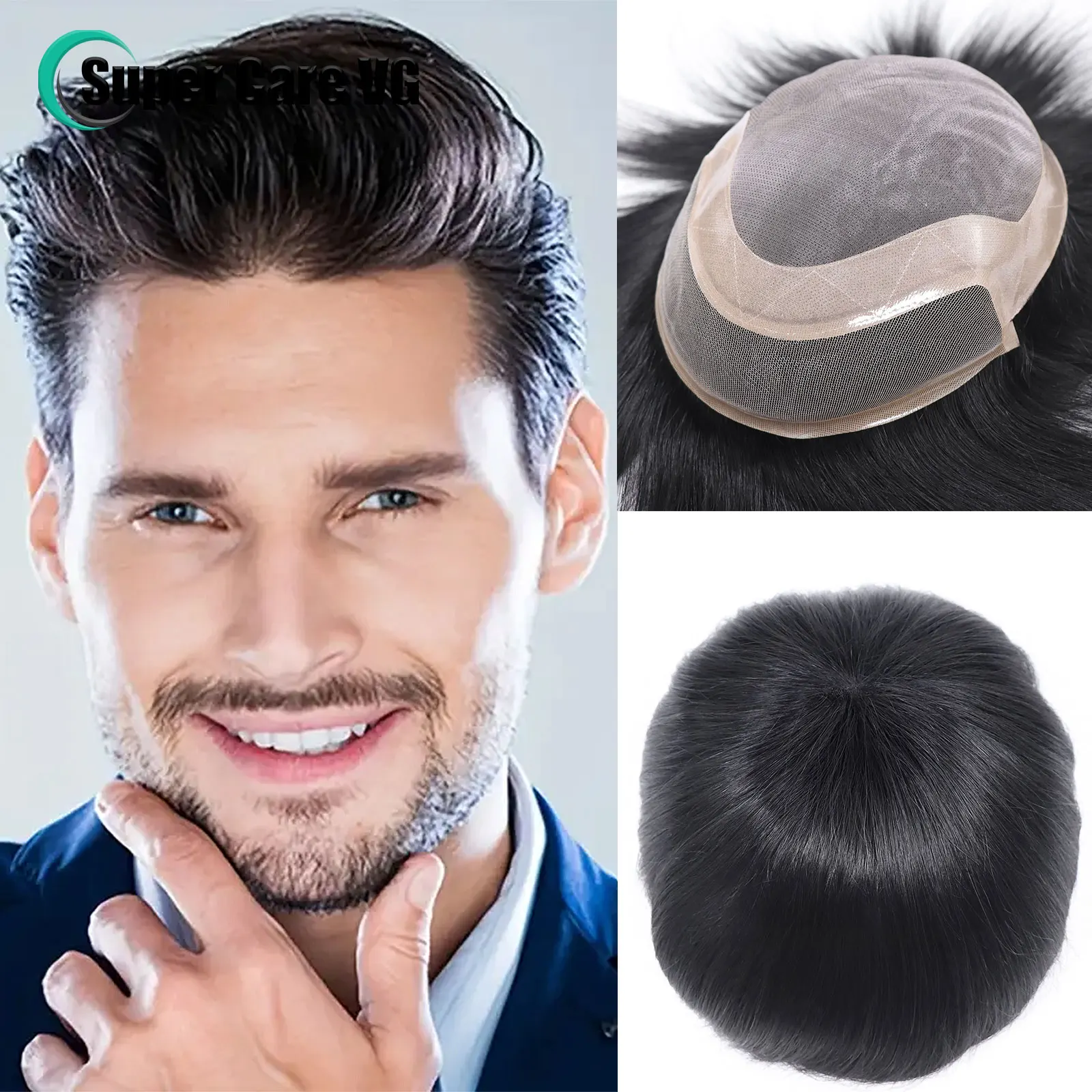 Парик мужской из искусственной кожи, тонкая моно с французскими кружевами, 6*8/ 6*9/ 7*9 /8*10 
Парик мужской из искусственной кожи, тонкая моно с французскими кружевами, 6*8/ 6*9/ 7*9 /8*10