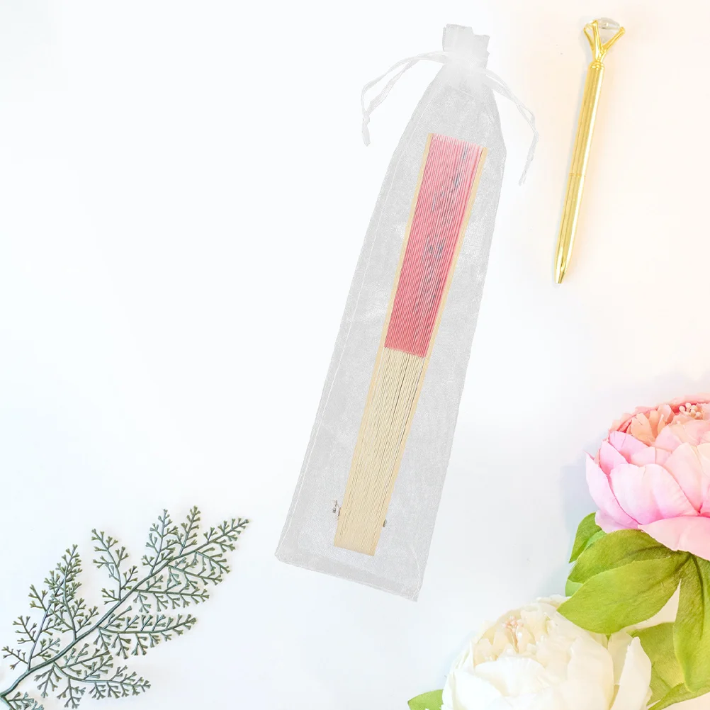 10 Pcs Linen Storage Fan Bag Mesh Bags Organza Drawstring Crafts Small Gift Vacuum
10 Pcs Linen Storage Fan Bag Mesh Bags Organza Drawstring Crafts Small Gift Vacuum