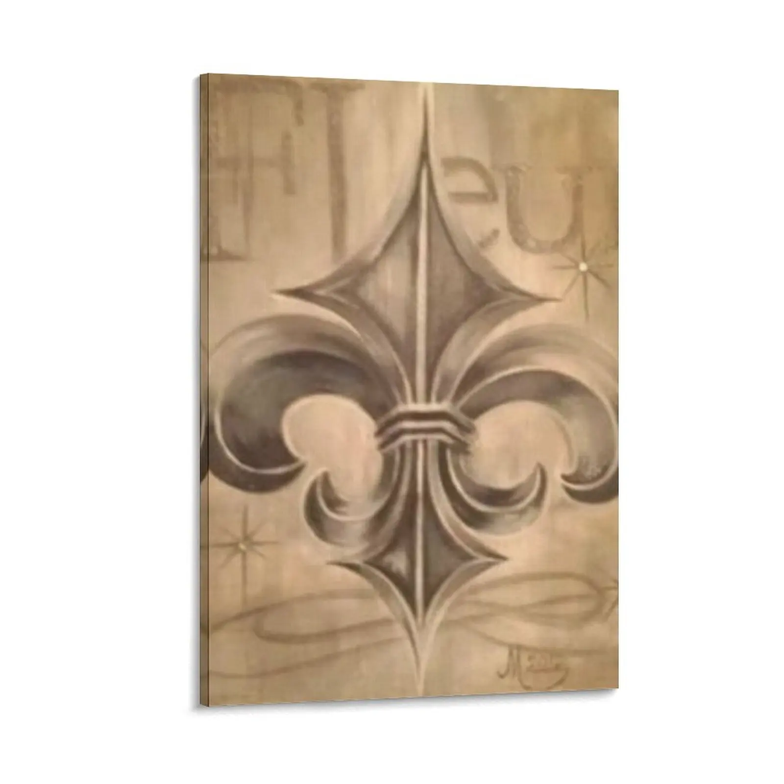 Beige, Creme & Gray Fleur de Lis Canvas Painting house decoration house decorations
Beige, Creme & Gray Fleur de Lis Canvas Painting house decoration house decorations
