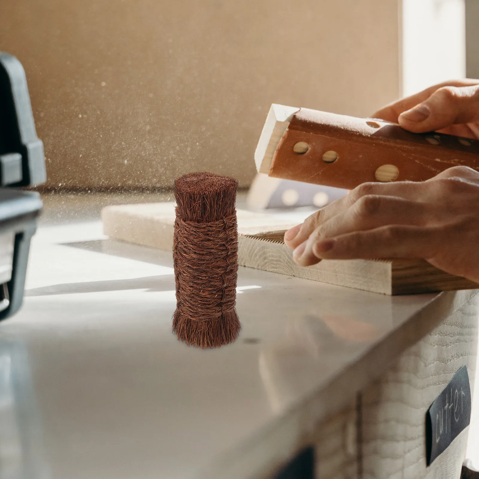 Compact Tracing Brush Tool Palm Fibre Bristles for Rubbing Cleaning Engraving Used Brown Brush Fine Craftsmanship Edge Detailing
Compact Tracing Brush Tool Palm Fibre Bristles for Rubbing Cleaning Engraving Used Brown Brush Fine Craftsmanship Edge Detailing