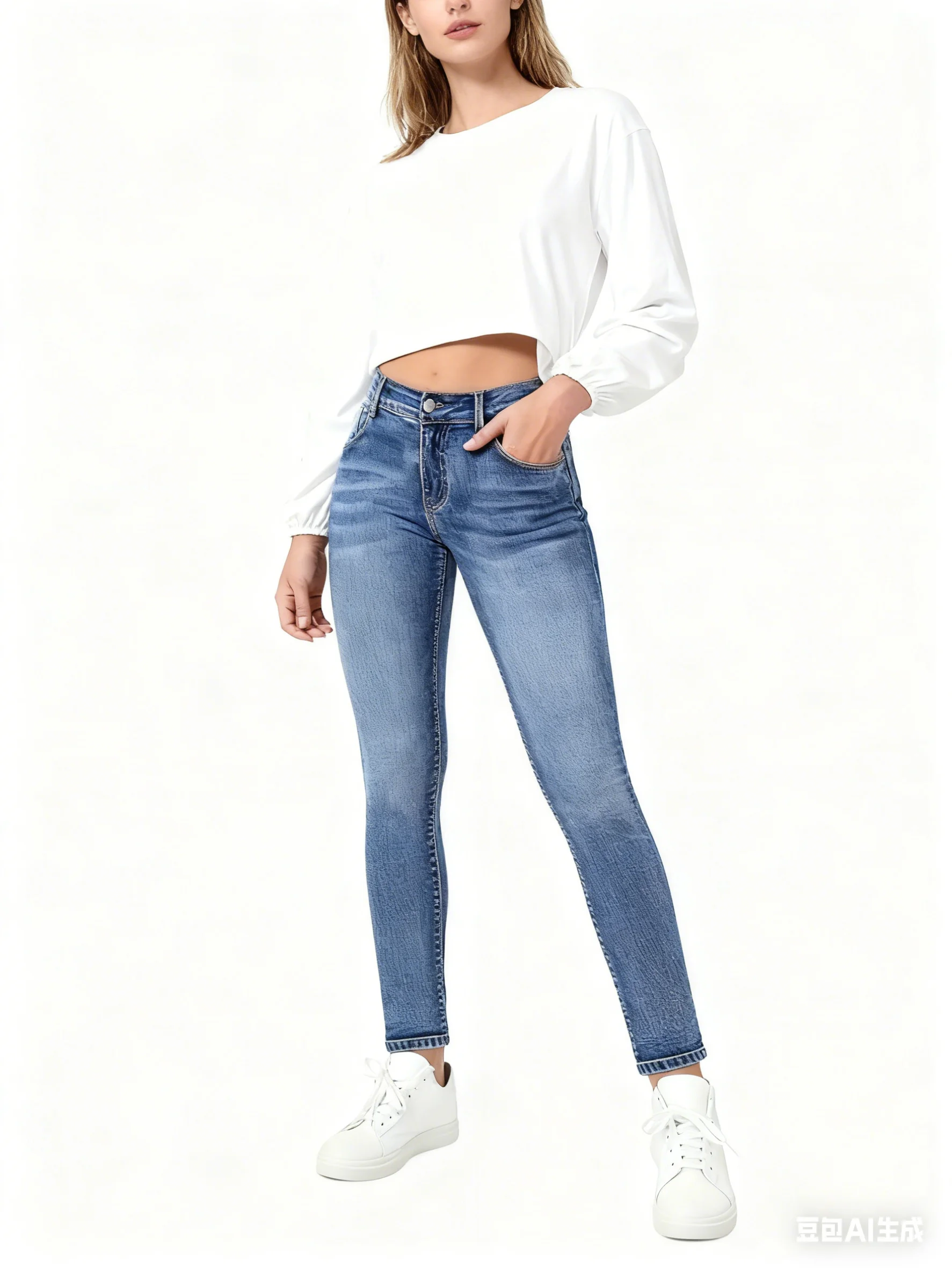 Women's Y2K Blue Skinny Jeans High Waist Classic Denim Pants Retro Style Simple Design Elastic Trousers
Women's Y2K Blue Skinny Jeans High Waist Classic Denim Pants Retro Style Simple Design Elastic Trousers