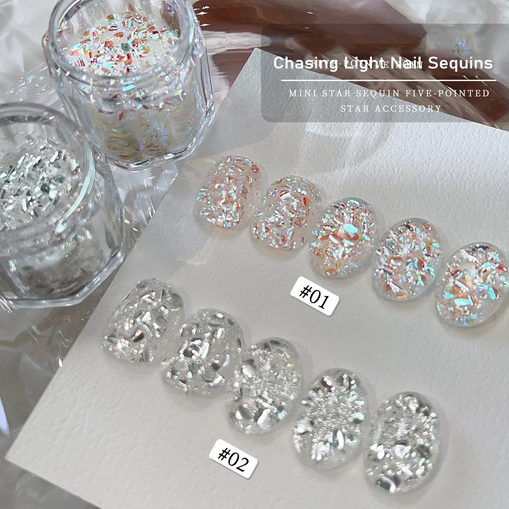 5 г/банка, супер блестящие разбитые бриллианты, погоняющие свет, блестки для дизайна ногтей, смешанные блестящие светоотражающие блестящие хлопья, роскошный маникюр, блестки 
5 г/банка, супер блестящие разбитые бриллианты, погоняющие свет, блестки для дизайна ногтей, смешанные блестящие светоотражающие блестящие хлопья, роскошный маникюр, блестки