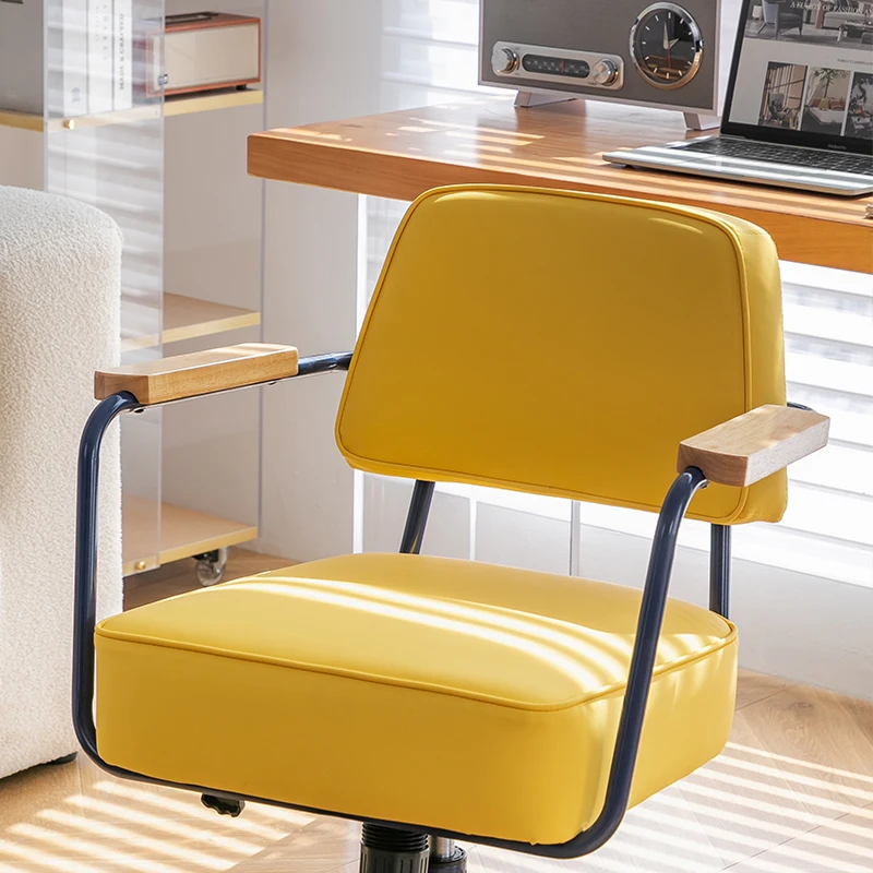 Leather Office Chair Wheels Dining Chaise Design Living Room Chairs Bedroom Portable Adhd Cadeira Ergonomica Single Person Low
Leather Office Chair Wheels Dining Chaise Design Living Room Chairs Bedroom Portable Adhd Cadeira Ergonomica Single Person Low