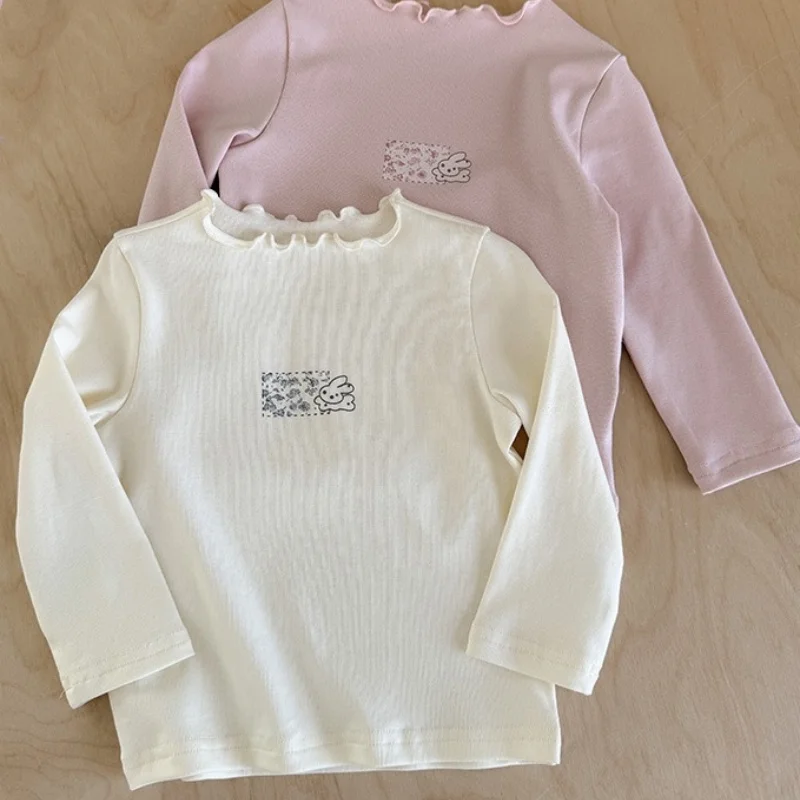 Детская одежда для девочек 6М-3Т: весенний корейский свитшот с принтом, белый, с оборками на воротнике, базовый слой для младенцев
Детская одежда для девочек 6М-3Т: весенний корейский свитшот с принтом, белый, с оборками на воротнике, базовый слой для младенцев