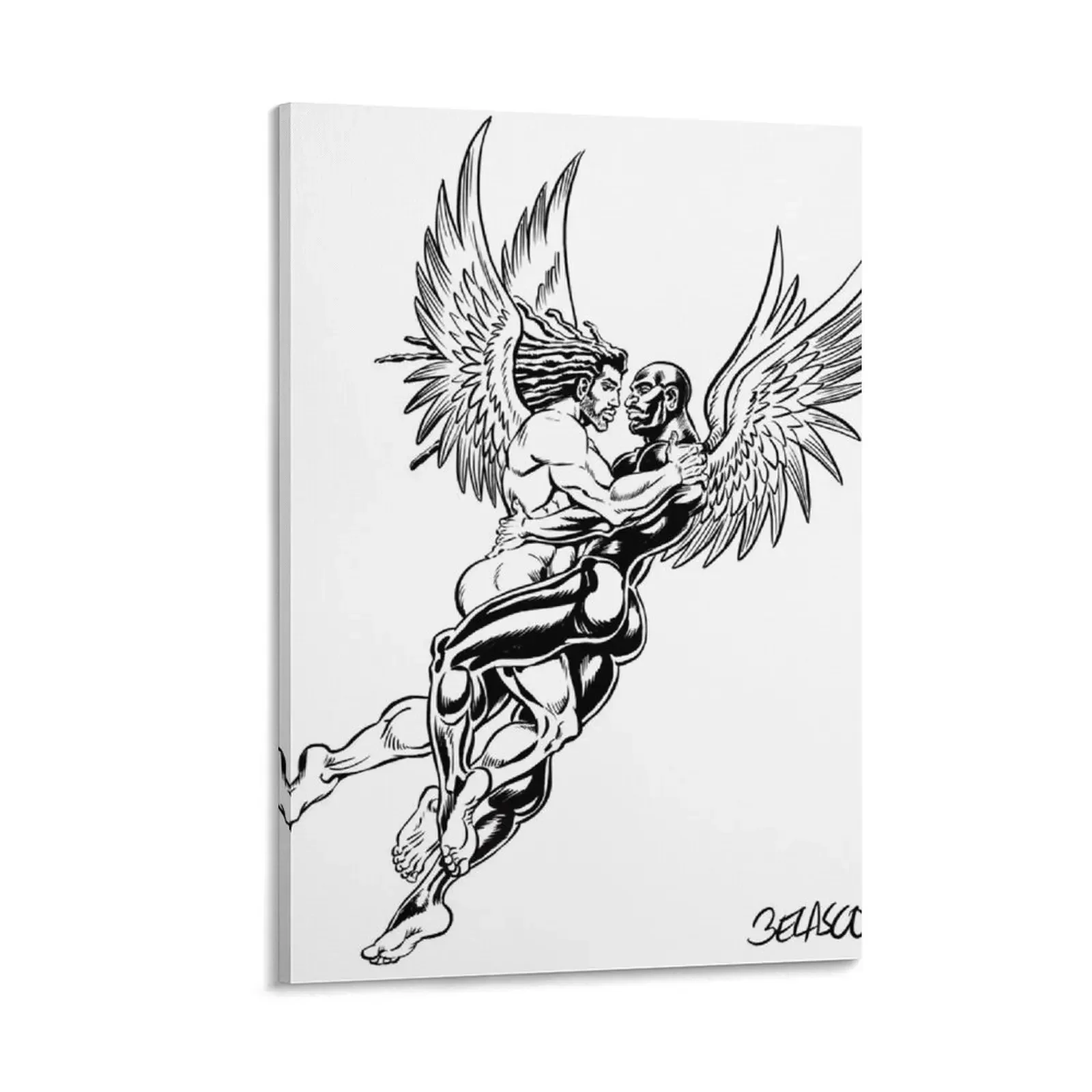 Angels Embrace Canvas Painting Decor for room canvas wall decoration Decoration pictures room wall Decoration wall 
Angels Embrace Canvas Painting Decor for room canvas wall decoration Decoration pictures room wall Decoration wall