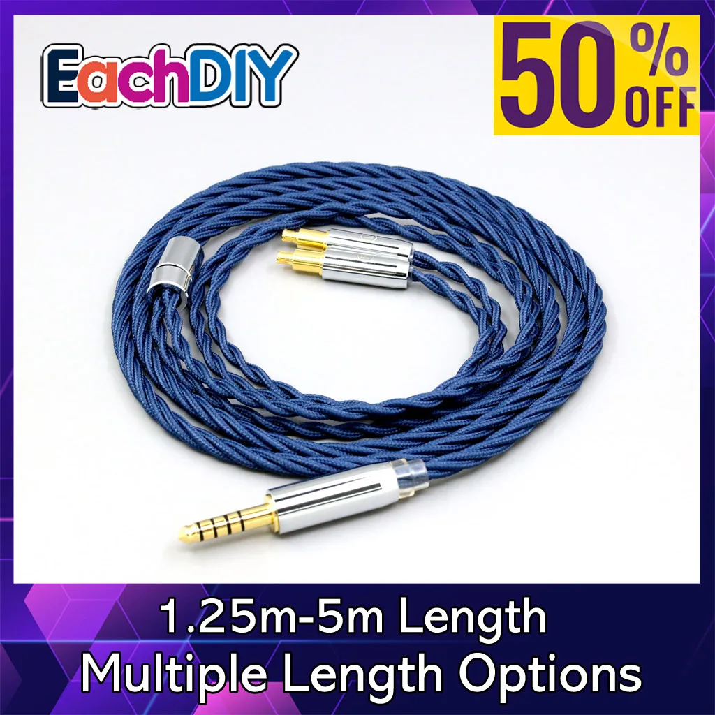 99% Pure Silver OCC Graphene Alloy Full Sleeved Earphone Cable For Audio Technica ATH-ADX5000 ATH-MSR7b 770H 990H A2DC LN008591
99% Pure Silver OCC Graphene Alloy Full Sleeved Earphone Cable For Audio Technica ATH-ADX5000 ATH-MSR7b 770H 990H A2DC LN008591
