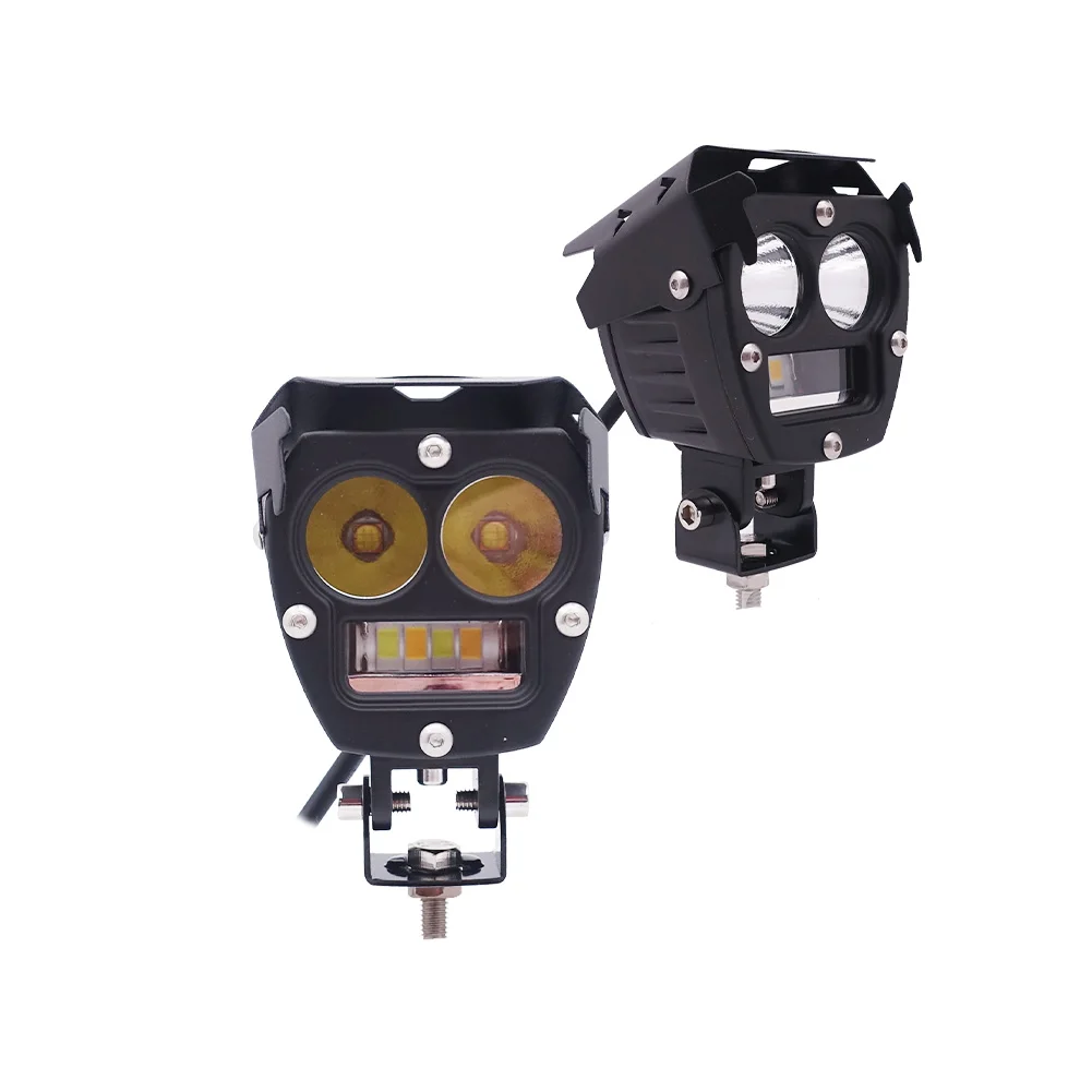 YA-MT10 Motorcycle Lighting System Dual Color Headlight Auxiliary Spotlight Mini Driving Spot Lights for Motorcycle
YA-MT10 Motorcycle Lighting System Dual Color Headlight Auxiliary Spotlight Mini Driving Spot Lights for Motorcycle