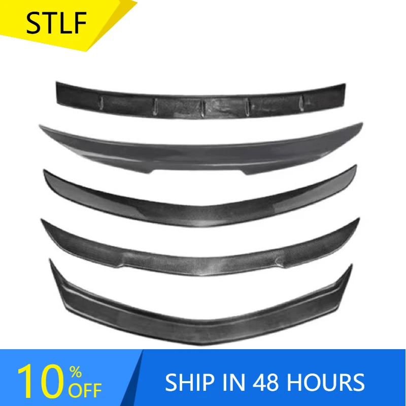 STLFPSM Style Carbon Fiber Rear Spoiler Tail Fin Single Deck Car Accessories for Cadillacs CT5 2020-2023 Position Rear Bumper
STLFPSM Style Carbon Fiber Rear Spoiler Tail Fin Single Deck Car Accessories for Cadillacs CT5 2020-2023 Position Rear Bumper