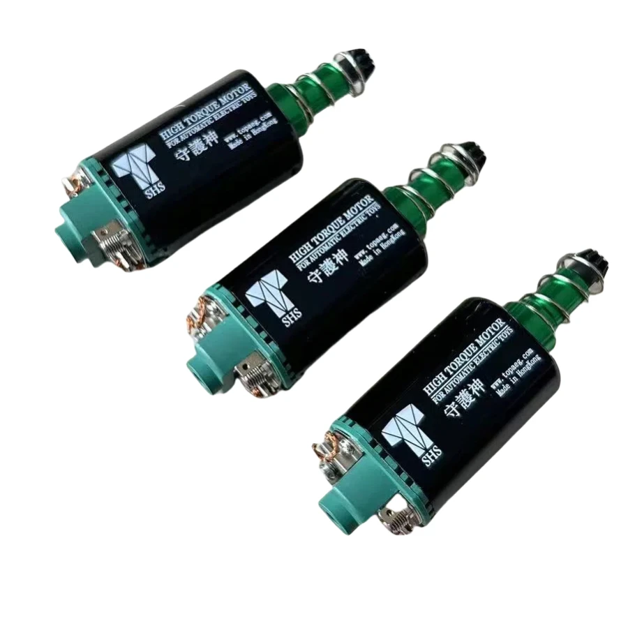 yanyan 38000rpm SHS AEG Motor High Torqub Motor 11.1V 38000 Twist Type Speed Motor long Axle Airsoft M16/M4/MP5/G3/P90 AEG Motor
yanyan 38000rpm SHS AEG Motor High Torqub Motor 11.1V 38000 Twist Type Speed Motor long Axle Airsoft M16/M4/MP5/G3/P90 AEG Motor