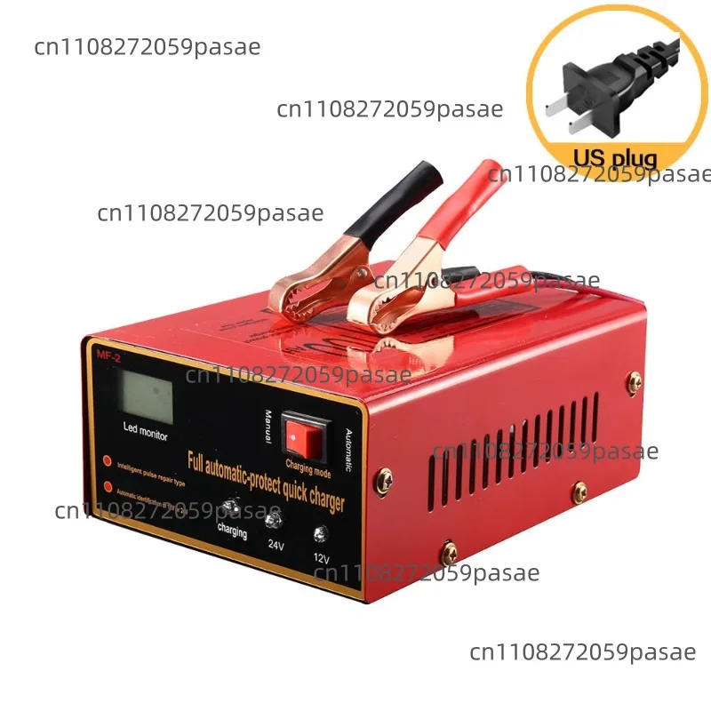 200W Car Battery Charger 12V 24V EU US AU UK Intelligent Pulse Repair Charge Device LCD Display for Car Truck
200W Car Battery Charger 12V 24V EU US AU UK Intelligent Pulse Repair Charge Device LCD Display for Car Truck