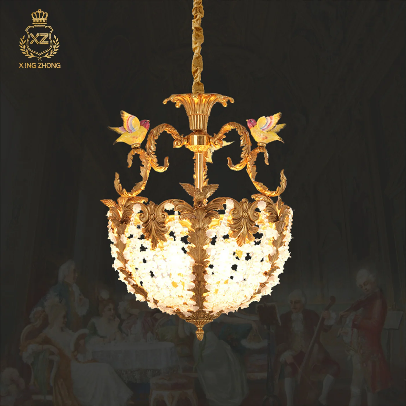 French Aesthetic Design Living Room Entrance Indoor Brass Chandelier Apartment Aisle Cloakroom Decor Small Pendant Lamp
French Aesthetic Design Living Room Entrance Indoor Brass Chandelier Apartment Aisle Cloakroom Decor Small Pendant Lamp