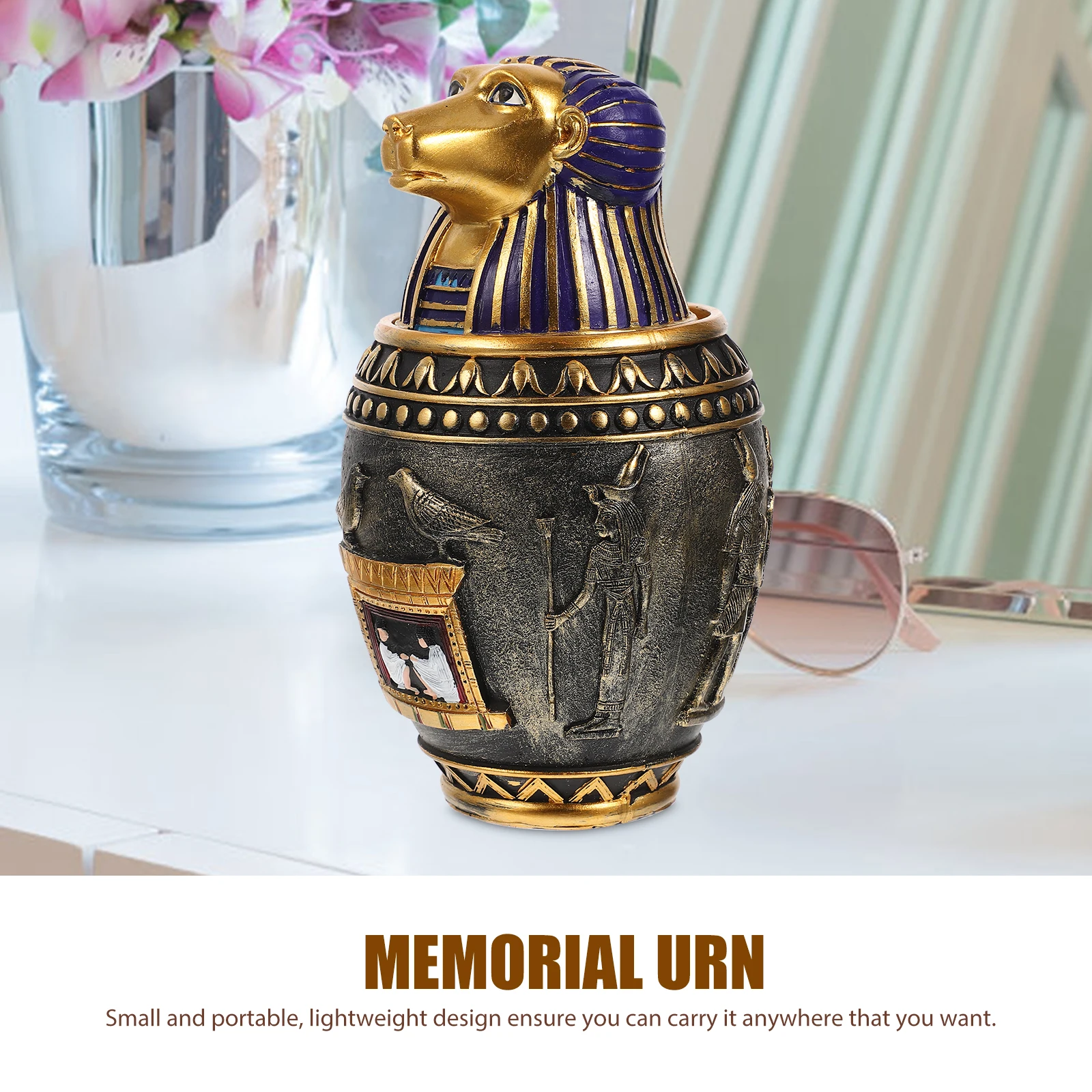 Resin Pet Ash Jar Cremation Urn Lightweight Portable Small Size Smooth Lines Animals Ash Bottle Funeral Casket Bone Container
Resin Pet Ash Jar Cremation Urn Lightweight Portable Small Size Smooth Lines Animals Ash Bottle Funeral Casket Bone Container